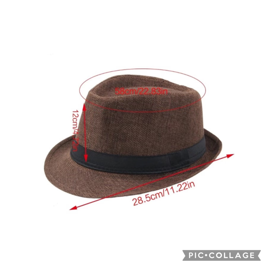 Men Classic Fedora Hat