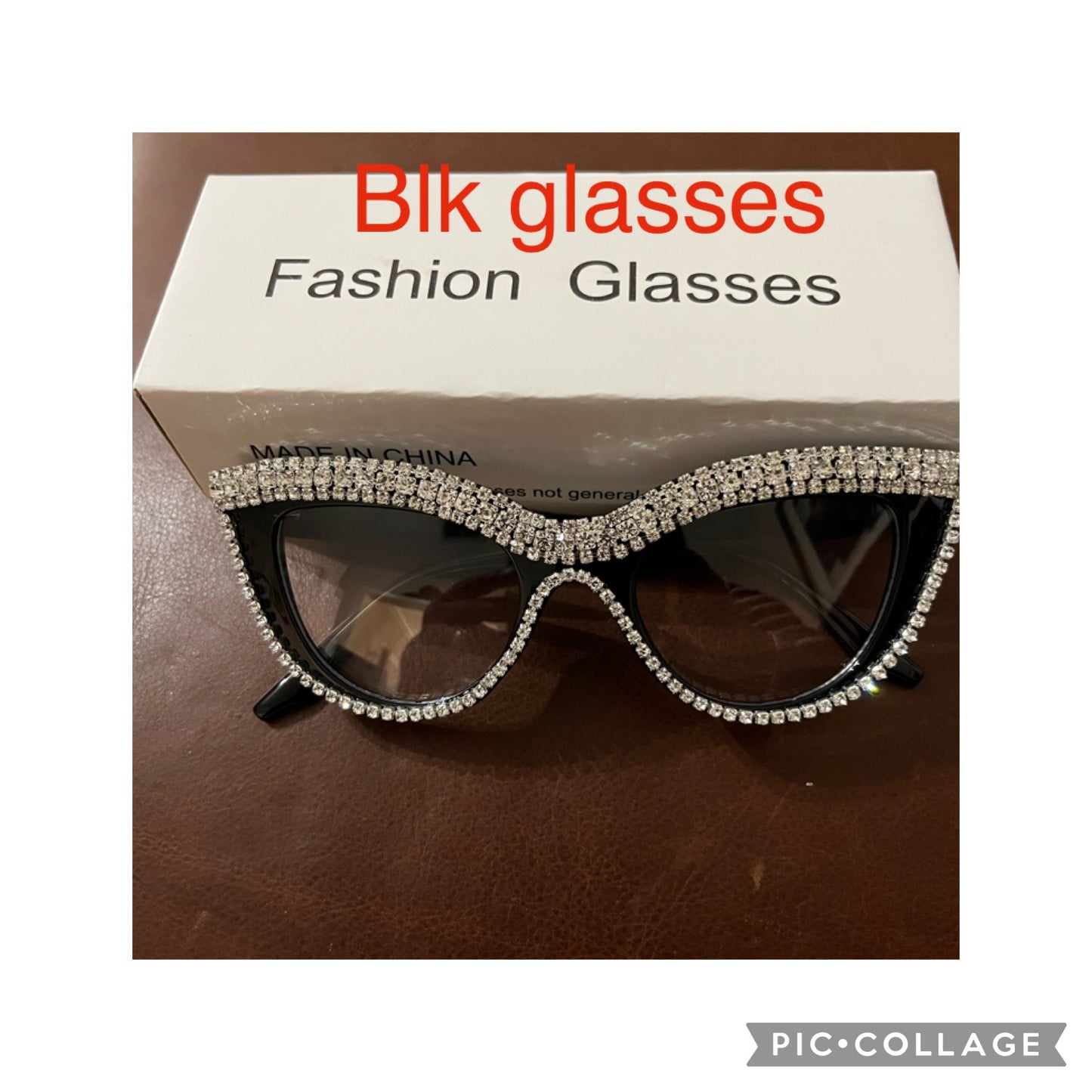 Clear bling Glasses