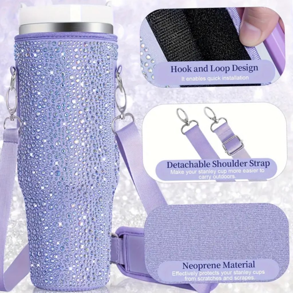 Bling Water Bottle Carriers