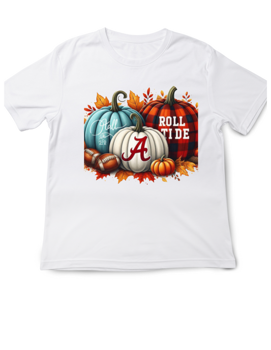 ROLL TIDE PUMPKIN/FALL T-SHIRT