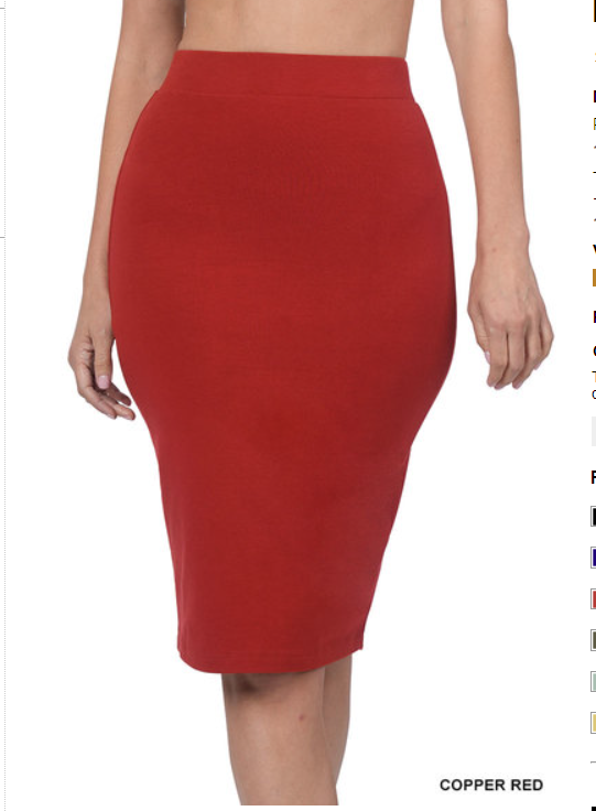 PENCIL SKIRT